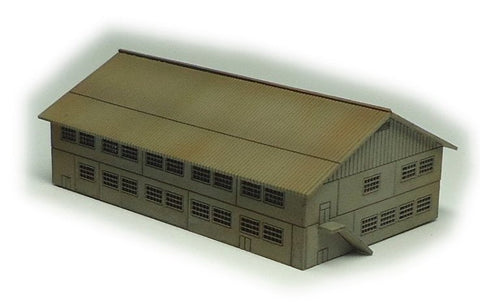 紙創り C-10 1/700 二号建屋