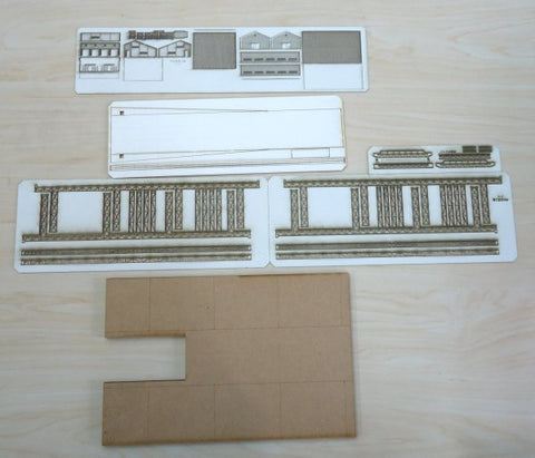 紙創り C-15 1/700 小型船台セット