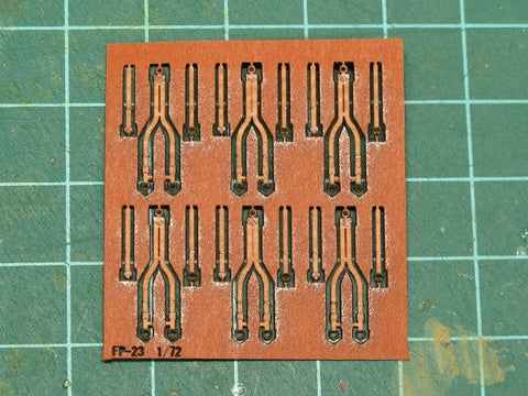 紙創り FP-23 1/72 米軍機シートベルト