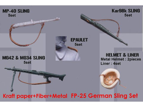 紙創り FP-25 1/35 ドイツ軍スリングセット