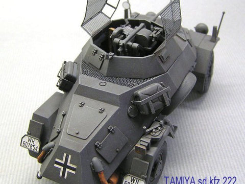 紙創り FP-4T 1/35 AMIYA SDKFZ222ハニカムデッキ