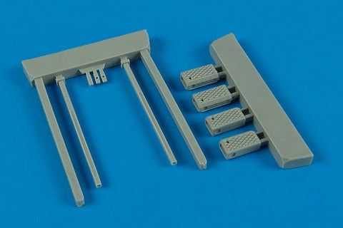 ホイーリアント 148004 1/48 空軍 タイヤ止め NWC-4/5 -後期生産型