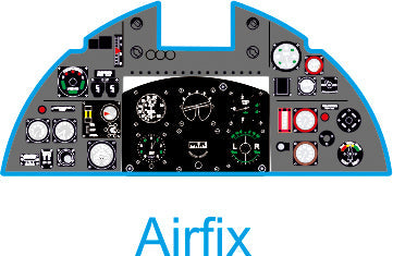 ヤフーモデル YMA2405 1/24 タイフーン 後期型 計器盤 (エアフィックス用）