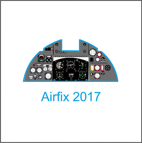 ヤフーモデル YMA2409 1/24 Typhoon 初期型 計器盤 (エアフィックス用）