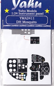 ヤフーモデル YMA2411 1/24 モスキートNF.II / FB VI 計器盤 (エアフィックス用）