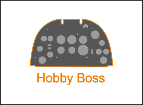 ヤフーモデル YMA3207 1/32 スピットファイア V 計器盤 （ホビーボス用）