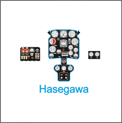 ヤフーモデル YMA3230 1/32 Ki-44二式単戦「鍾馗」 計器盤 (ハセガワ用）