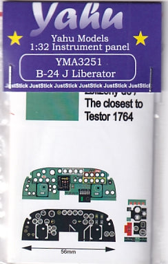 ヤフーモデル YMA3251 1/32 B-24J リベレーター 計器盤 （ホビーボス用）