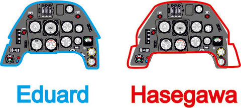 ヤフーモデル YMA4821 1/48 メッサーシュミット Me-109G-6 計器盤 （エデュアルド用）