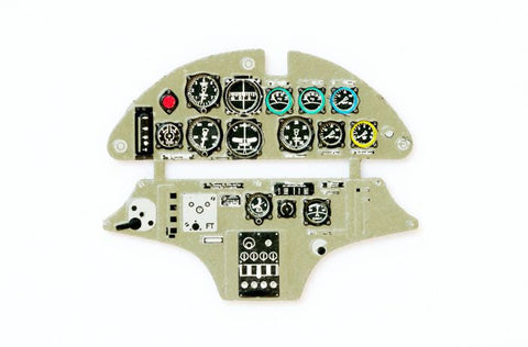 ヤフーモデル YMA4861 1/48 ヘンシェル Hs 123 計器盤 （ガスパッチモデル用）