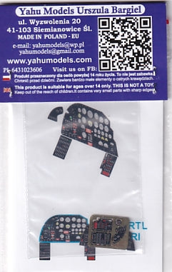 ヤフーモデル YMA4873 1/48 A-20G ハボック ボストン 計器盤 （イタレリ用）