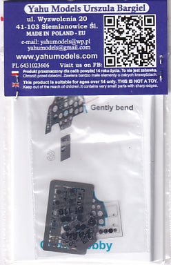 ヤフーモデル YMA4895 1/48 メッサーシュミット 110 C/D 計器盤 （サイバーホビー用）