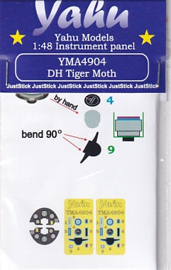 ヤフーモデル YMA4904 1/48 タイガー・モス 計器盤 (エアフィックス用）