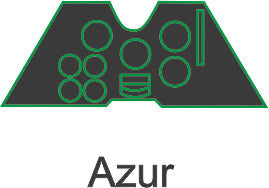 ヤフーモデル YMA7206 1/72 P.24 計器盤 （アズール用）