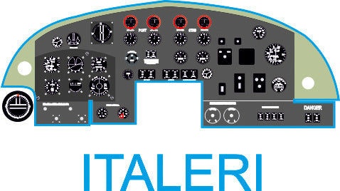 ヤフーモデル YMA7222 1/72 スターリングMk.IV 計器盤 （イタレリ用）