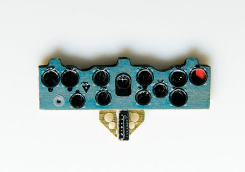 ヤフーモデル YMA7227 1/72 九六式艦上戦闘機 計器盤 （フジミ / ホビーボス用）