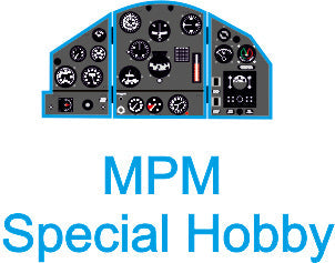 ヤフーモデル YMA7230 1/72 フォッカー D.XXI Fin 初期型 計器盤 （MPMモデル用）