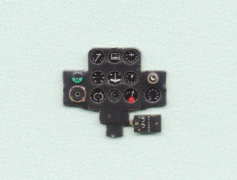 ヤフーモデル YMA7233 1/72 I-153 計器盤 （エレール / ICM用）