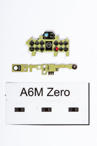 ヤフーモデル YMA7263 1/72 A6M2零式艦上戦闘機52型・中島色 計器盤 （タミヤ / ハセガワ / FM用）