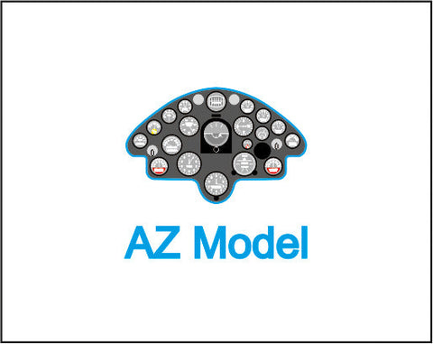 ヤフーモデル YMA7264 1/72 IK-3 計器盤 （AZモデル用）