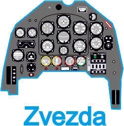 ヤフーモデル YMA7265 1/72 Ju 87 シュトゥーカB-2 計器盤 （ズベズダ用）