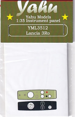 ヤフーモデル YML3512 1/35 ランチア3Ro 計器盤 （IBG用）