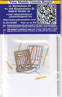 ヤフーモデル YMS7219 1/72 WW II シートベルト - SU - ラヴォーチキン戦闘機