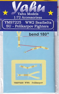 ヤフーモデル YMS7225 1/72 WW II シートベルト ポリカールポフ