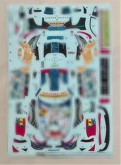 ZoomOn CS010 1/24 メルセデス AMG GT Evo オートバックス スーパー GT 2017 グッドスマイルレーシング & チームUKYO（タミヤ用）デカール