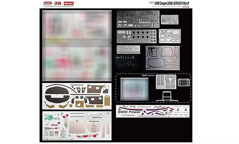 ZoomOn CS025 1/24 BMW Z4M E86 スーパーGT 2009 スタジオ GLAD レーシング