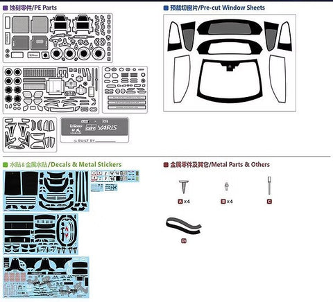 ZoomOn CS028 1/24 トヨタ GRヤリス カミカゼ コンボバージョン