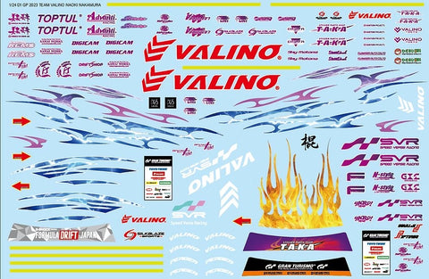 ZoomOn CS101 1/24 トヨタ GR86 D1 GP2023 中村直樹 Naoki Nakamura パーツセット（タミヤ用）