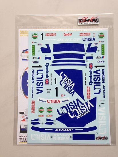 SKデカール SK24005 1/24 ニッサン ユニシア ジェックス スカイライン GT-R マカオ ギア 91