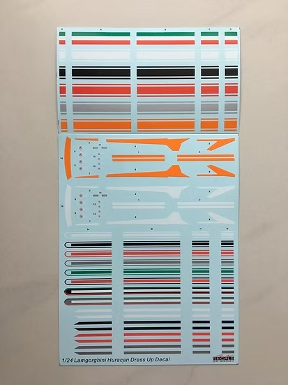 SKデカール SK24047 1/24 ランボルギーニ ウラカン ドレスアップ デカール