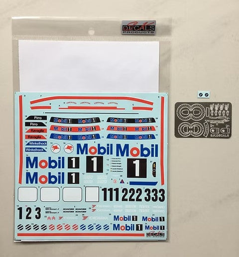 SKデカール SK24052 1/24 BMW M3 E30 マカオ ギア 92 Mobil 1