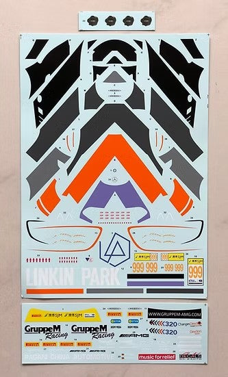 SKデカール SK24070 1/24 メルセデスベンツ AMG GT FIA GT ワールドカップ マカオ 17 #999