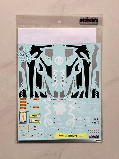 SKデカール SK24084 1/24 メルセデス AMG GT FIA GT Cup  マカオ 18 #1