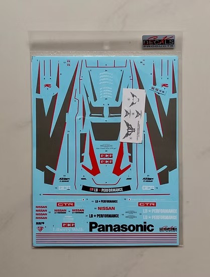SKデカール SK24091 1/24 LB-WORKS ニッサン GT-R R35 type 2 GT3 スタイル