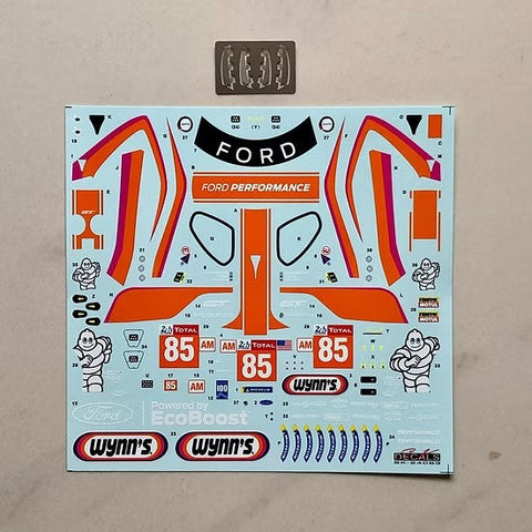 SKデカール SK24093 1/24 フォード GTLM ル・マン 24H 19 Keating Motorsports Wynn's