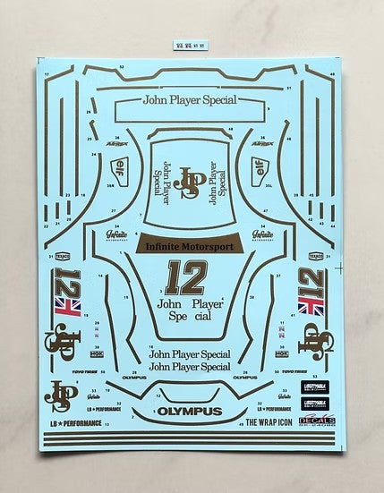 SKデカール SK24096 1/24 LB-WORKS ニッサン GT-R R35 type 2 JPS Style
