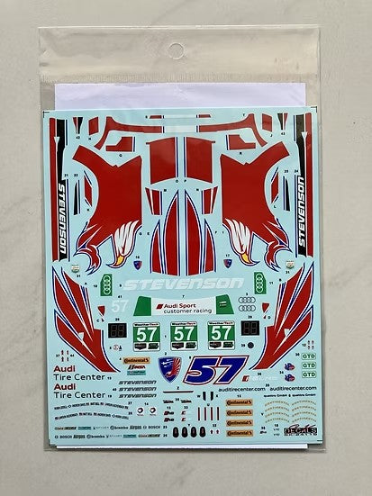 SKデカール SK24119 1/24 アウディ R8 LMS GT3 IMSA デイトナ 24H 17 #57 Stevenson Motorsports