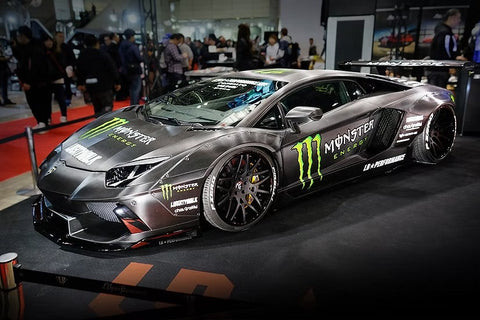 SKデカール SK24163 1/24 LB-WORKS ランボルギーニ アヴェンタドール Ver.1 Monster Energy