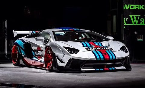 SKデカール SK24165 1/24 LB-WORKS ランボルギーニ アヴェンタドール Ver.1 Martini