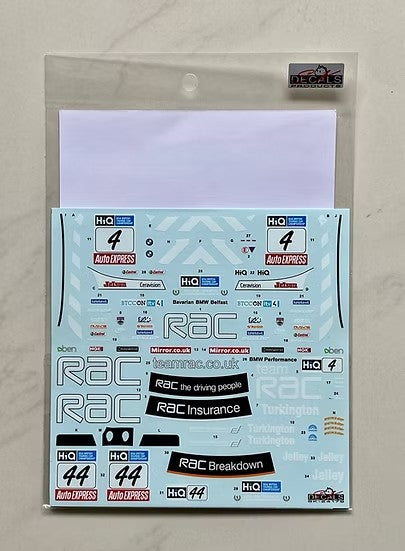 SKデカール 1/24 SK24179 BMW 320si E90 BTCC ブランズハッチ GP 2009 チーム RAC