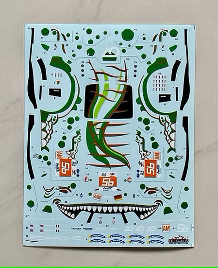 SKデカール SK24199 1/24 ポルシェ 911 RSR-19 FIA 世界耐久選手権 ル・マン24時間レース（NuNu & ZoomOn RSR パーツセット）