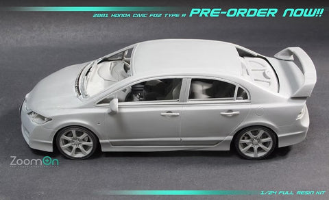 ZoomOn Z001 1/24 ホンダ シビック FD2 タイプR (新型)