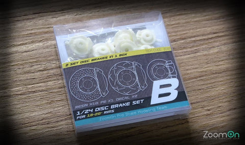 ZoomOn Z018 1/24 ディスクブレーキセット 18-21インチ ホイール用 B