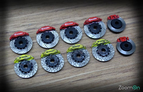ZoomOn Z018 1/24 ディスクブレーキセット 18-21インチ ホイール用 B