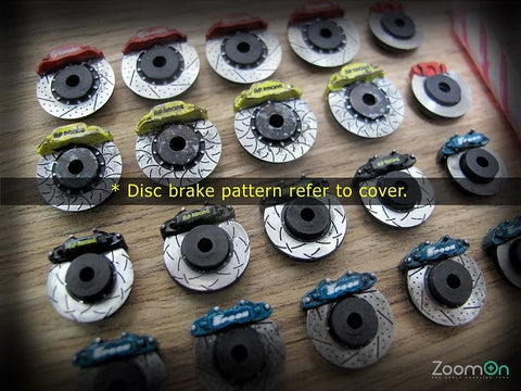 ZoomOn Z018 1/24 ディスクブレーキセット 18-21インチ ホイール用 B