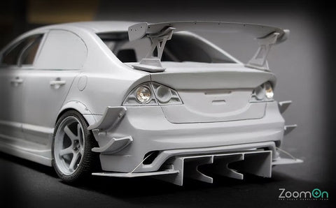 ZoomOn Z026 1/24 ホンダ シビック FD2 タイプR スプーン